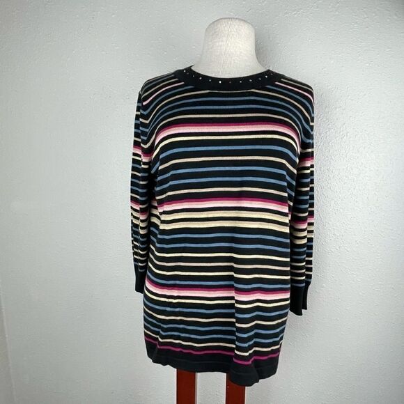 NWOT Sag Harbor Crew Neck Sweater - Picture 1 of 5